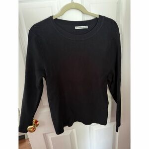 Abercrombie & Fitch Black Knit Sweater